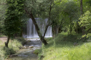 Fotografare le cascate - dati di scatto: ISO 100 - f/22 - 1 sec.